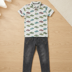 Car Print Casual Shirt