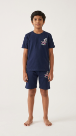 BACK PRINT PKT SHORTS HALF TO HALF CORD SET - Image 6
