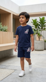 BACK PRINT PKT SHORTS HALF TO HALF CORD SET - Image 7