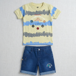 T-SHIRT & SHORTS COORD SET