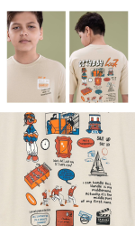 T-Shirt & Shorts co-ord set chandler bing graphic tee - Image 2